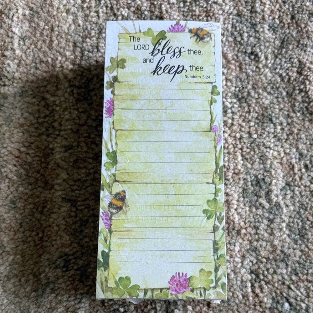 NWT 12 Seasonal Memo Pads Magnetic Back